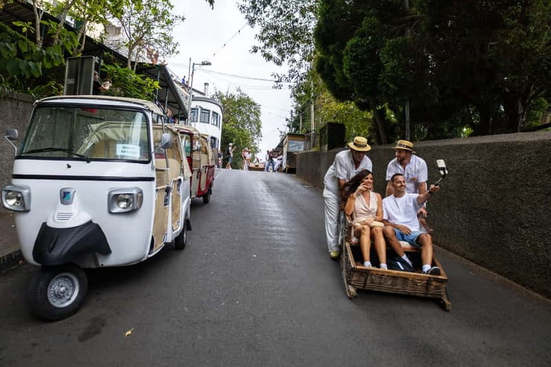Funchal: Guided Tuk Tuk Tour to Toboggan Rides & Old Town - Key points at a glance