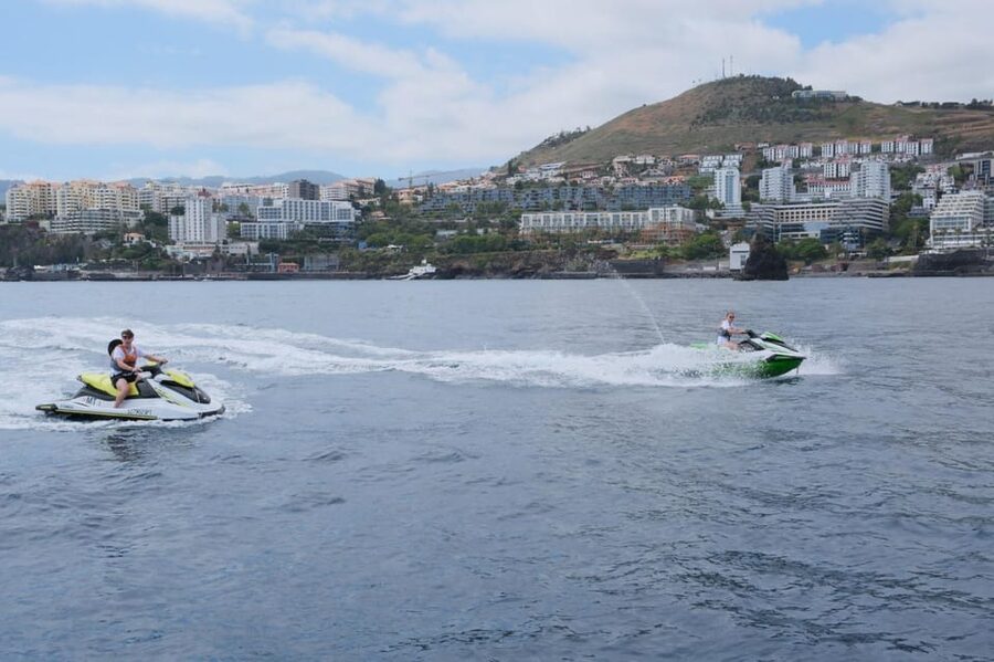 Funchal: Jet Ski Circuit - From the marina to the open water