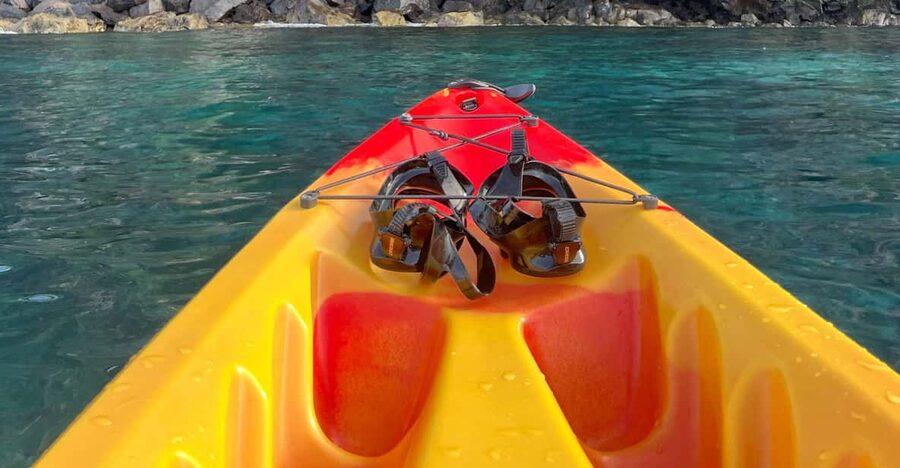 Funchal: Kayak & Snorkeling in Garajau Nature Reserve - A short paddle toward Marina do Funchal