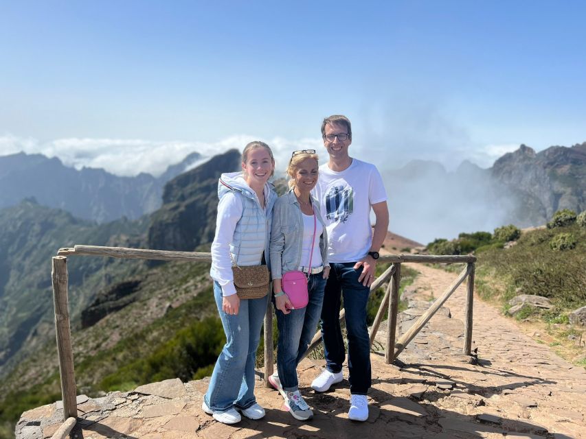 Funchal: Nuns Valley, Safari Tour, & Viewpoints with Sunset - Pico do Areeiro at 1,818 meters