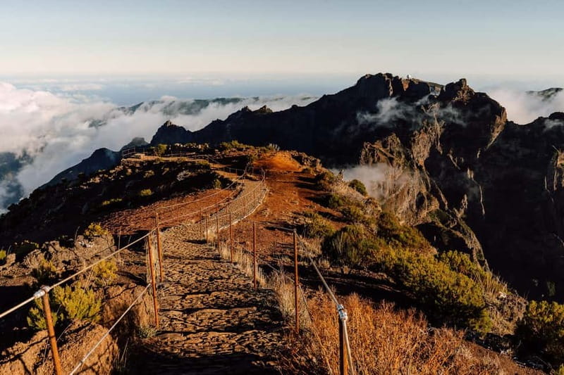 Funchal: Sunrise Pico do Arieiro & Ruivo/Larano HikeTransfer - The early pickup from Funchal