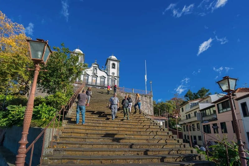 Funchal: Toboggan and Old Town Experience with Tukway - Returning through Funchal’s painted-door streets