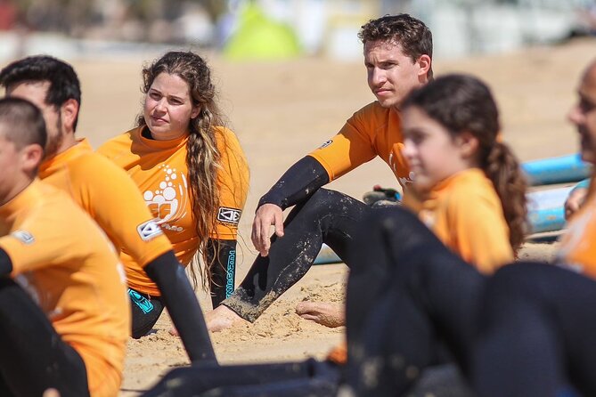 Group Surf Lessons - The short lesson before the waves