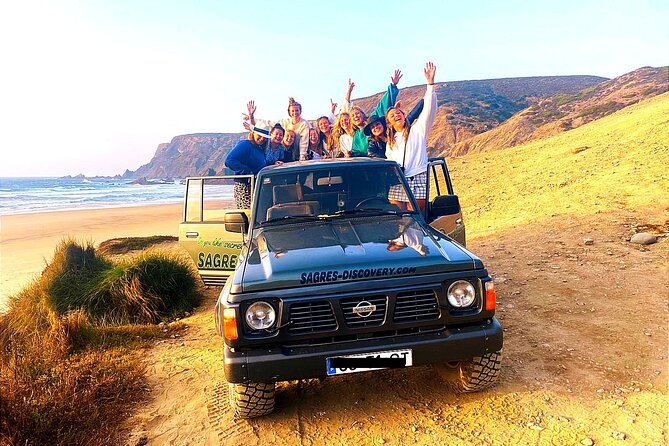 Half-day tour 4x4 West Coast of the Natural Park - Cape St Vincent and cliffs over 100 meters high