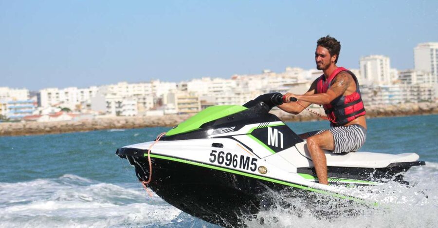 Jet Ski Rental in Vilamoura - The five-minute boat ride from the marina