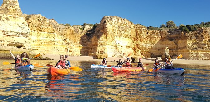 Kayak Benagil Cave with 1st kayak tour company - Cão Raivoso Beach and the pirate cave