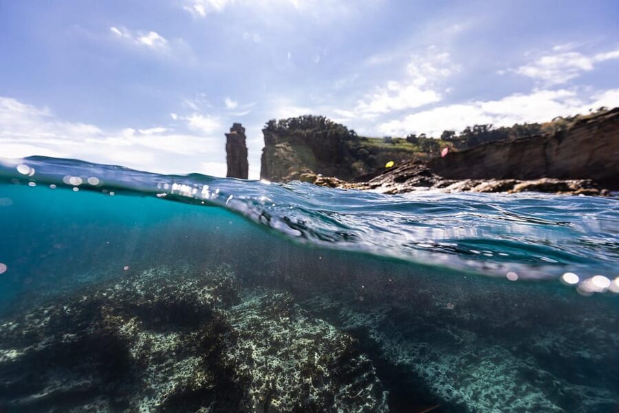 Kayak Guided Tour: Vila Franca do Campo Islet - The return paddle to Vila Franca do Campo