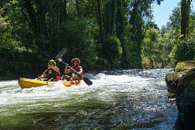 KAYAK TOUR: Descend the Beautiful Lima River - Getting fitted with kayak and safety gear