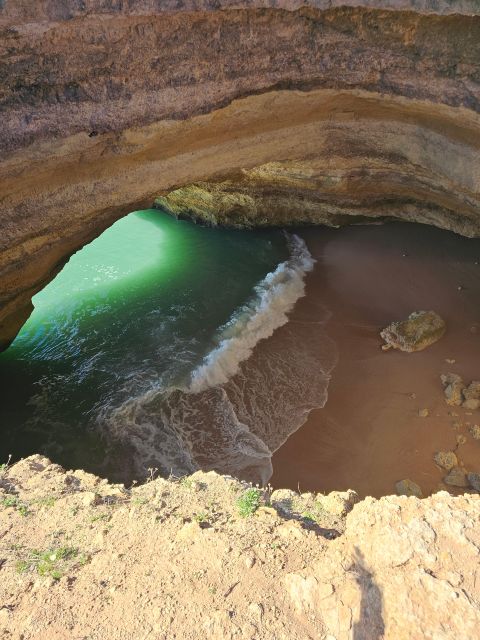 Lagoa: Benagil Cave and Marinha Beach Guided Kayaking Tour - Meeting your guide at Benagil Beach