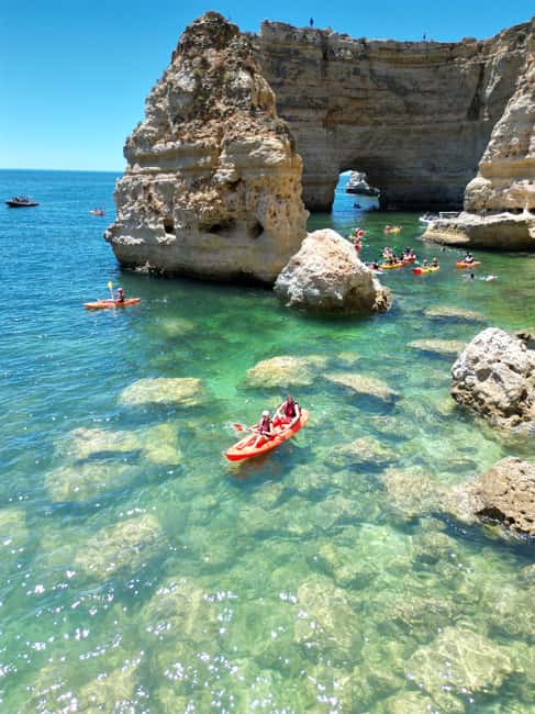 Lagoa: Benagil Caves and Wild Beaches Tour with Local Guide - Key points at a glance