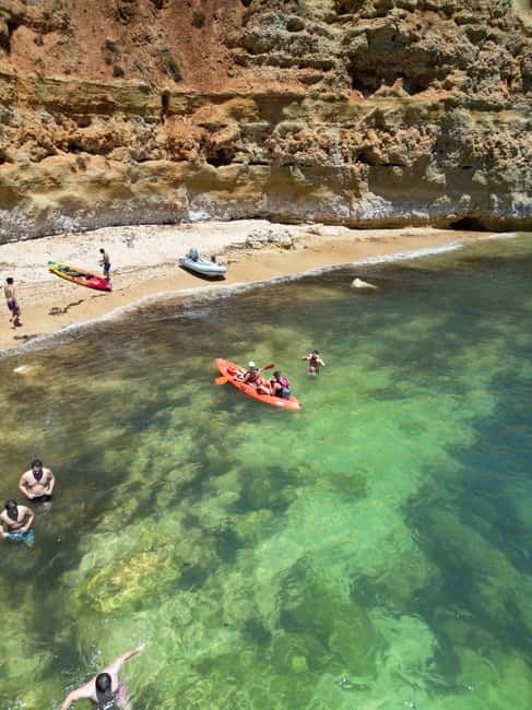 Lagoa: Benagil Caves and Wild Beaches Tour with Local Guide - Why starting away from Benagil Beach helps
