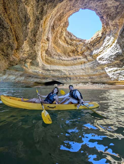 Lagoa: Benagil Caves and Wild Beaches Tour with Local Guide - Benagil Cave and its natural skylight