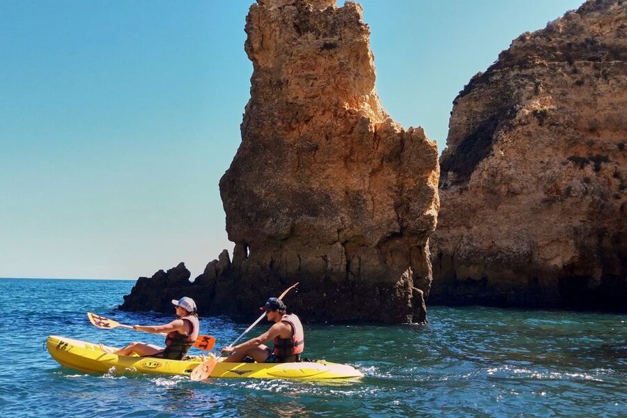 Lagos: Guided Kayak Tour - Starting at Praia da Batata beside Forte da Bendeira