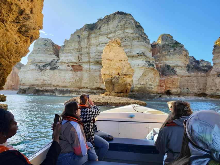 Lagos: Guided Ponta da Piedade Sunset Boat Tour - Rock shapes with memorable names