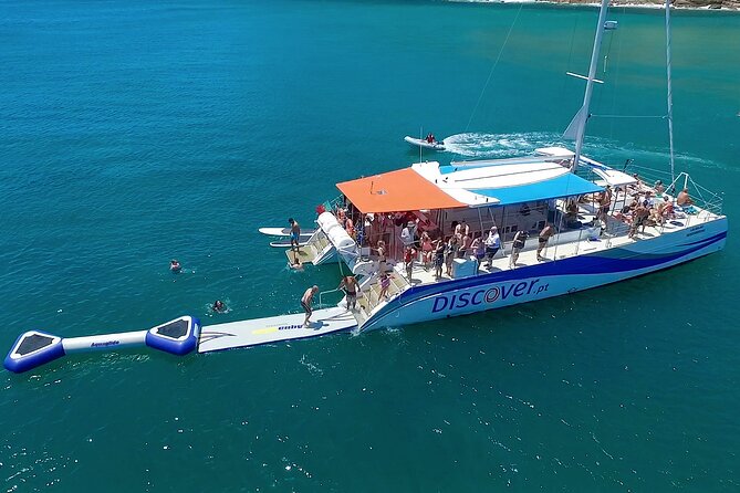Lagos Half-Day Catamaran Cruise with Lunch - Canavial Beach, golden sand, and high cliffs