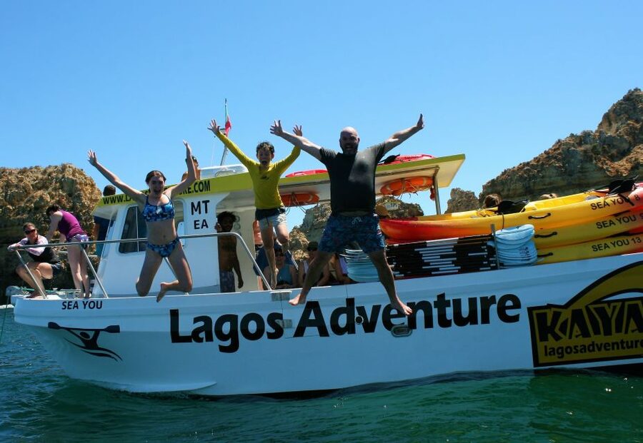 Lagos: Kayaking Tour - Learning the kayak before the caves