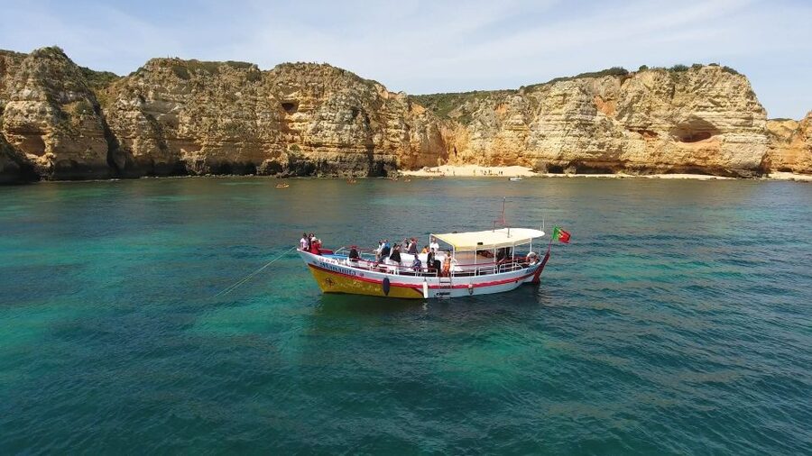 Lagos: Ponta da Piedade Cave and Coastal Tour - From Lagos Marina to the Praia da Porto de Mos coast
