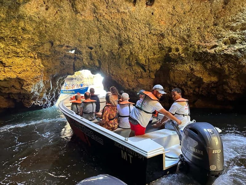 Lagos: Ponta da Piedade Caves Boat Tour - Entering the caves and natural arches