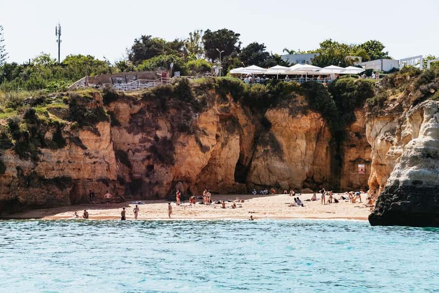 Lagos: Ponta da Piedade Coastline Boat Cruise - Batata and Pinhão: the first golden beaches