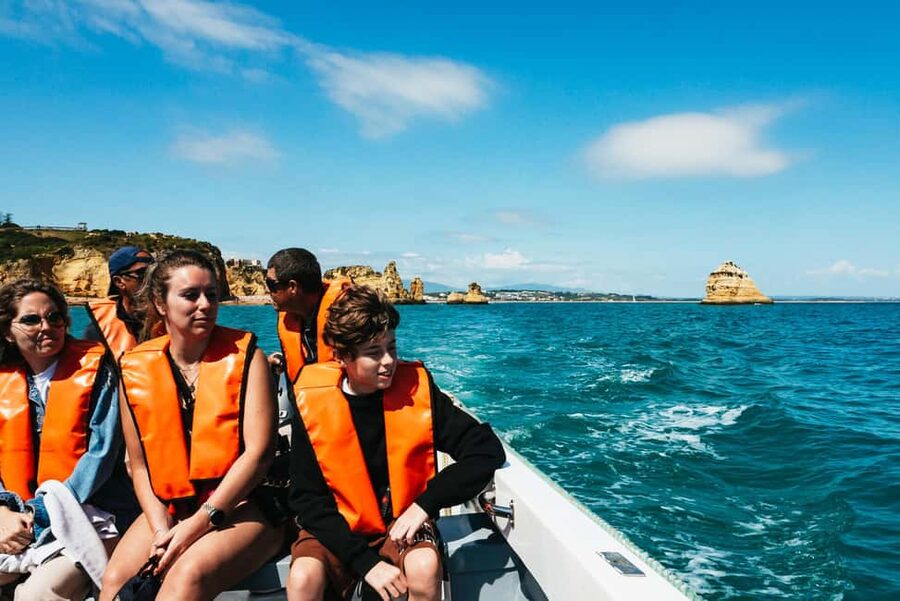 Lagos: Ponta da Piedade Coastline Boat Cruise - The lighthouse, Henry the Navigator, and Sagres