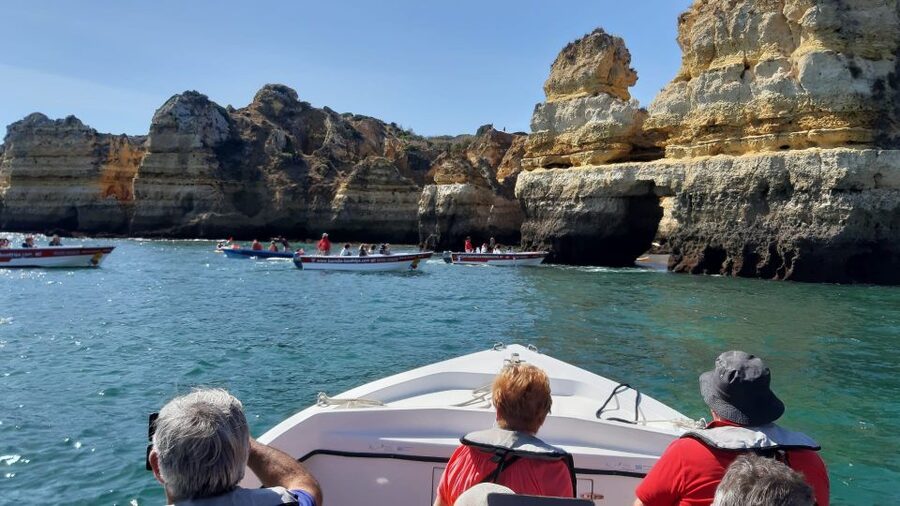 Lagos: Ponta Piedade Sail & Caves Cruise w/Portuguese Tapas - Key points at a glance