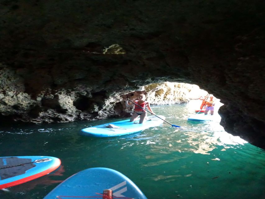 Lagos SUP Caves&Grottoes Tour at Sunrise, Ponta da Piedade - Entering the caves and grottoes
