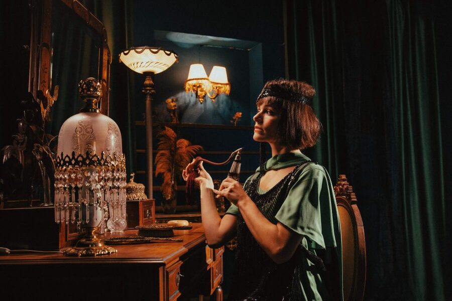 Lisboa - A Morte do Corvo, new immersive theatre, not spoken - Moving through more than 25 rooms