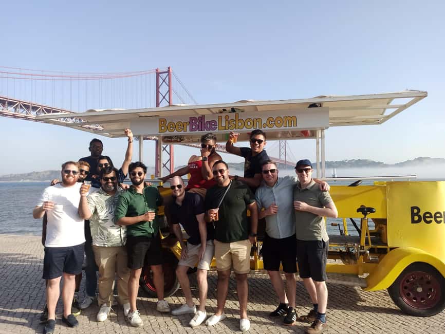 Lisbon: 1-Hour Beer or Sangria Bike Sightseeing Tour - Starting Near Avenida da Índia