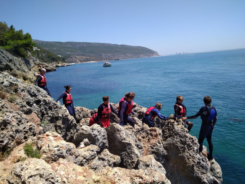 Lisbon: Arrábida Kayak and Coasteering Adventure Tour - Snorkeling around Anicha Island