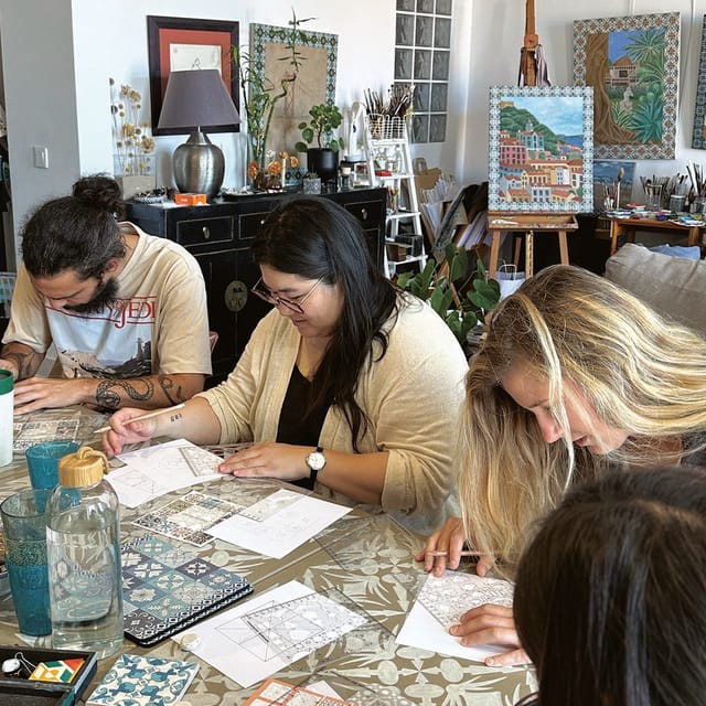 Lisbon: Azulejos' Design Create Your Own Tile Workshop - A short introduction to Lisbon’s azulejos