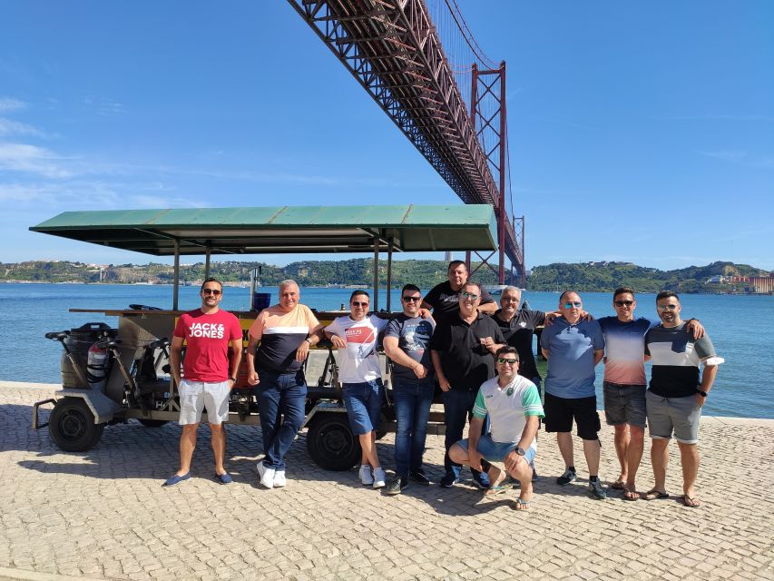 Lisbon: Beer Bike Tour with Sangria and Beer - Group size, shared seating, and private bookings