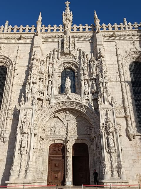 Lisbon: Belem, Jeronimos Monastery, and Coach Museum Tour - Belém Tower from a black cab