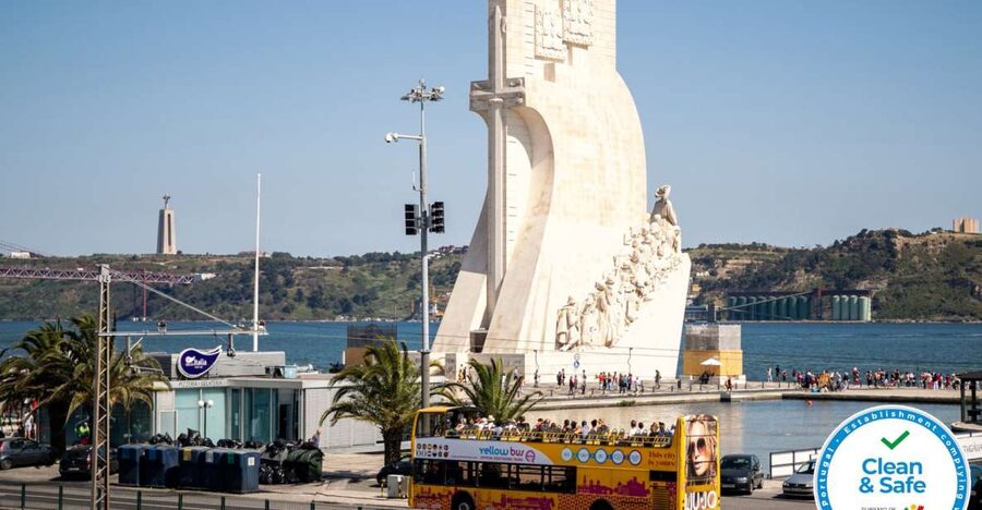 Lisbon: Boat Tour Ticket and Hop-on Hop-off 48-Hour Bus. - The blue Belém route, from Rossio to Portugal’s great monuments