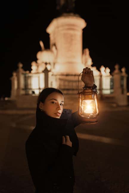 Lisbon by Night: Guided Walking Tour - The Unholy Secrets - Baixa: grand streets with unpleasant memories