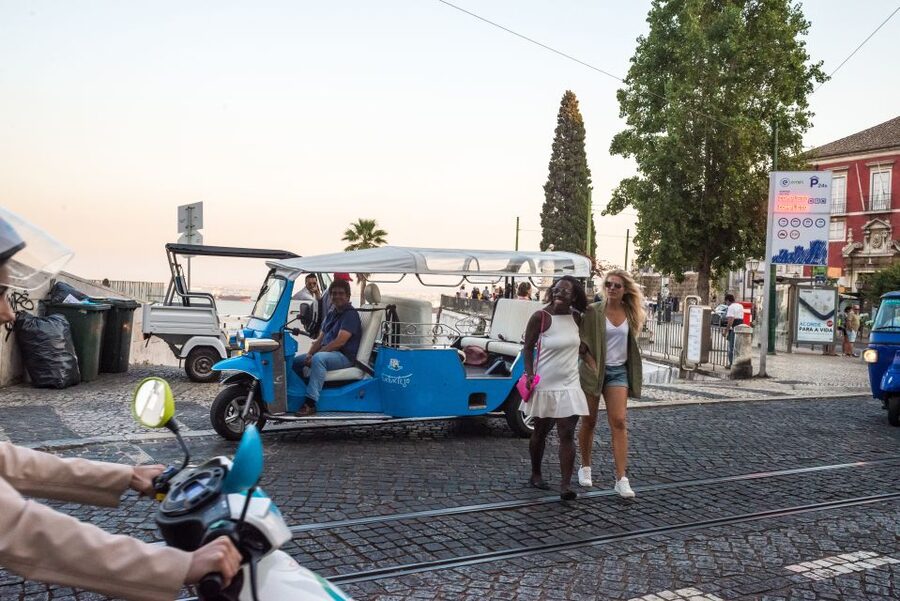 Lisbon by Tuk Tuk Guided Tour: City of Neighborhoods - Price, timing, and what you receive