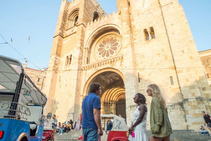 Lisbon by Tuk Tuk Guided Tour: City of Neighborhoods - Lisbon’s Moorish defenses at Castelo de São Jorge