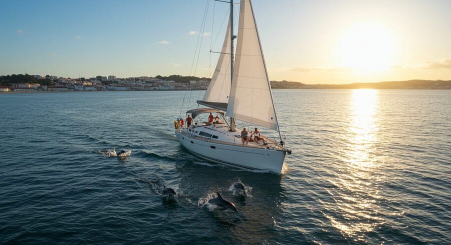 Lisbon: Champagne Sailing Tours - Boarding at Doca de Santo Amaro