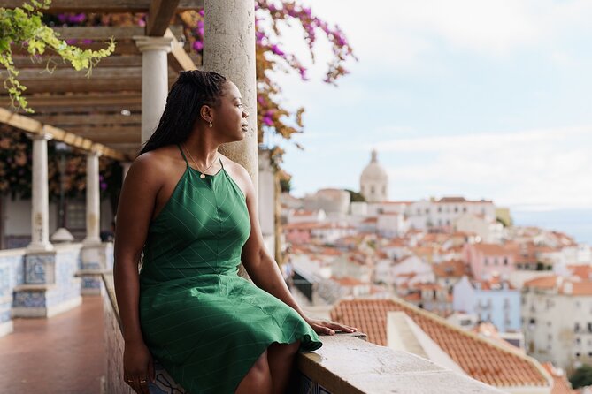 Lisbon Cinematic Photoshoot with Top-Rated Photographer - Santa Luzia and Portas do Sol viewpoints