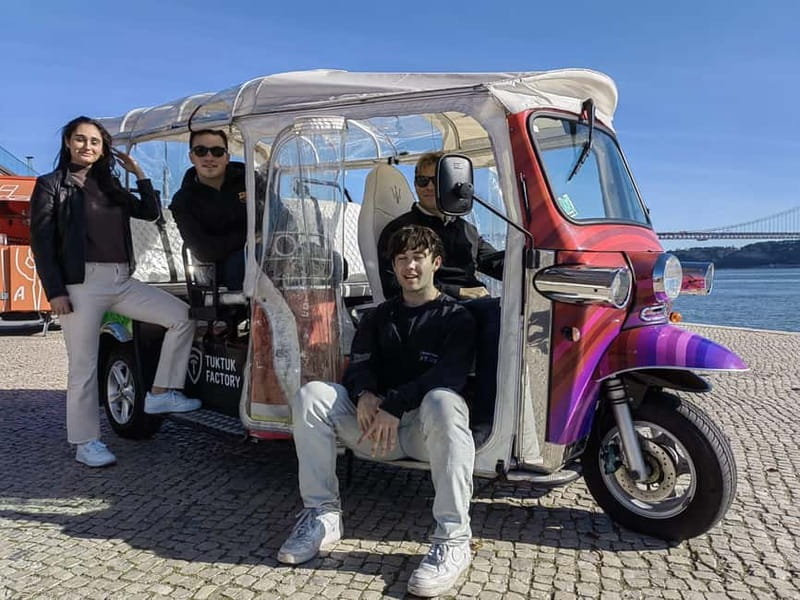 Lisbon: City Highlights Tuk-Tuk Tour with Pickup - Santa Luzia, Portas do Sol, and the Alfama climb