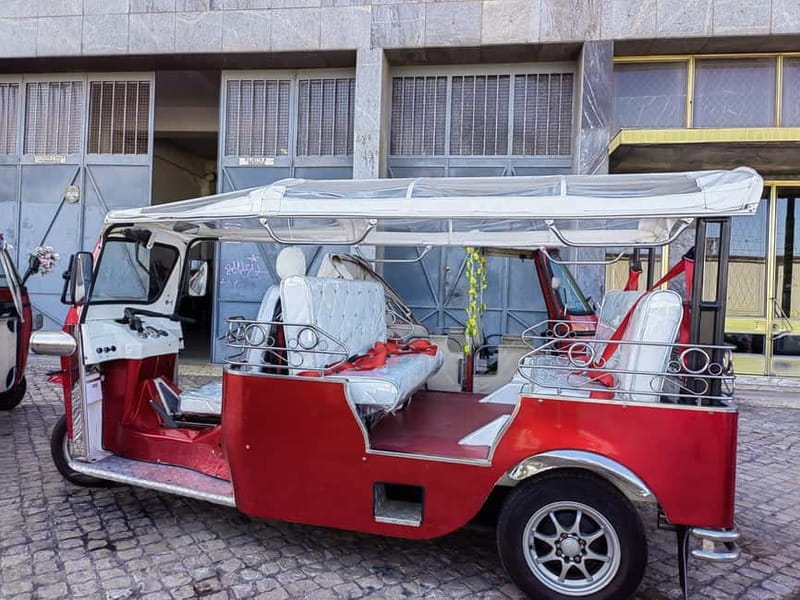 Lisbon: City Highlights Tuk-Tuk Tour with Pickup - Commerce Square, Pink Street, and Time Out Market
