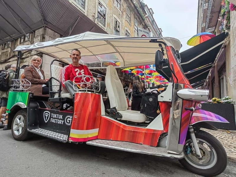 Lisbon: City Highlights Tuk-Tuk Tour with Pickup - From hotel pickup to Lisbon Cathedral
