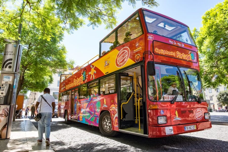 Lisbon: City Sightseeing Hop-On Hop-Off Bus Tour - Red Route: from Marquês de Pombal to Belém