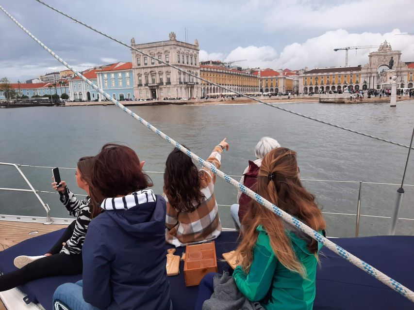 Lisbon: City Skyline Sailboat Cruise with Drink and Snacks - Lisbon’s old neighborhoods from the water