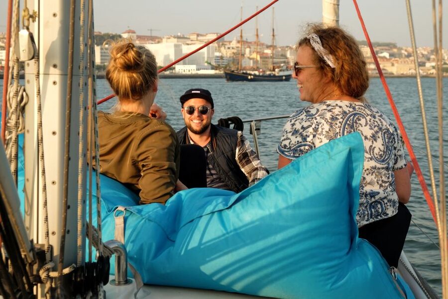 Lisbon: City Skyline Sailboat Cruise with Drink and Snacks - What the food and drinks add