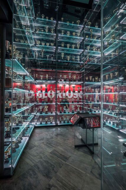 Lisbon: Customized Luz Stadium and Guided Museum Tour - Inside Benfica Museum: trophies with a human story