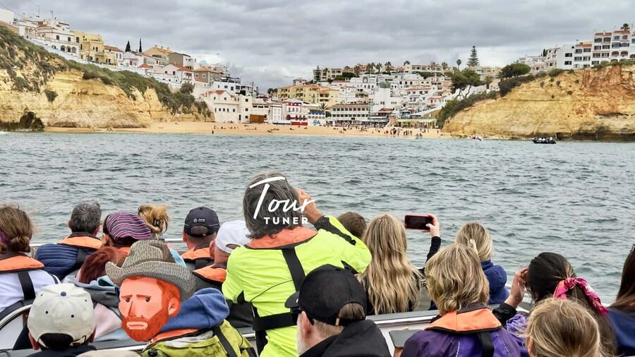 Lisbon: Day Trip To Algarve, Benagil Cave, Carvoeiro & Lagos - Benagil Cave from land or water