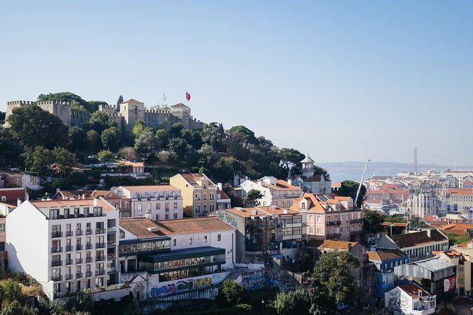 Lisbon E-Bike Tour Commerce Square, Mouraria and Alfama - São Vicente and the view from high ground