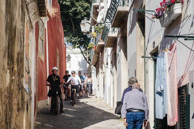 Lisbon E-Bike Tour Commerce Square, Mouraria and Alfama - Alfama, where the ride gets most atmospheric