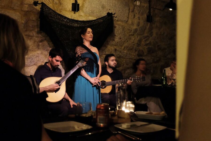 Lisbon: Fado Show and Portuguese Dinner - The five-minute walk into Bairro Alto
