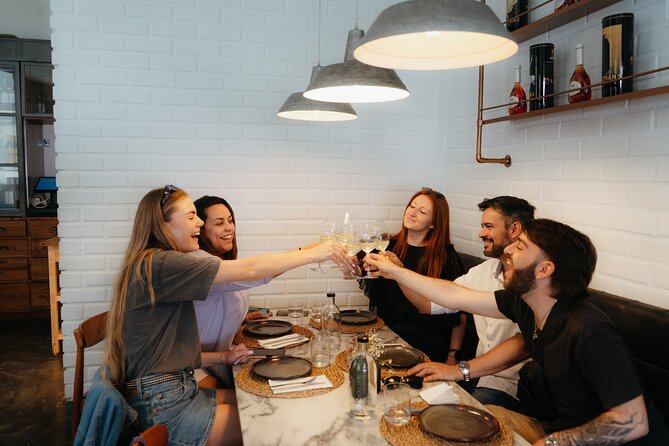 Lisbon Food & Tuk Tuk Tour with Eating Europe - Cheese, soup, and green wine at Alpendre